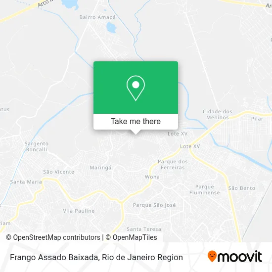 Frango Assado Baixada map