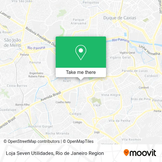 Loja Seven Utilidades map