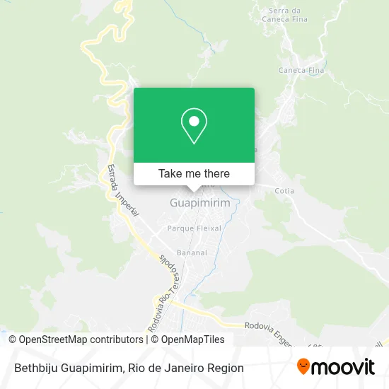 Bethbiju Guapimirim map