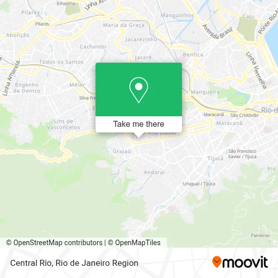 Central Rio map