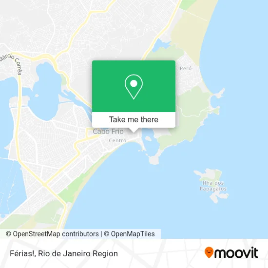 Férias! map