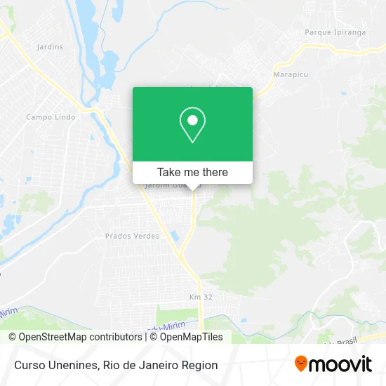 Curso Unenines map