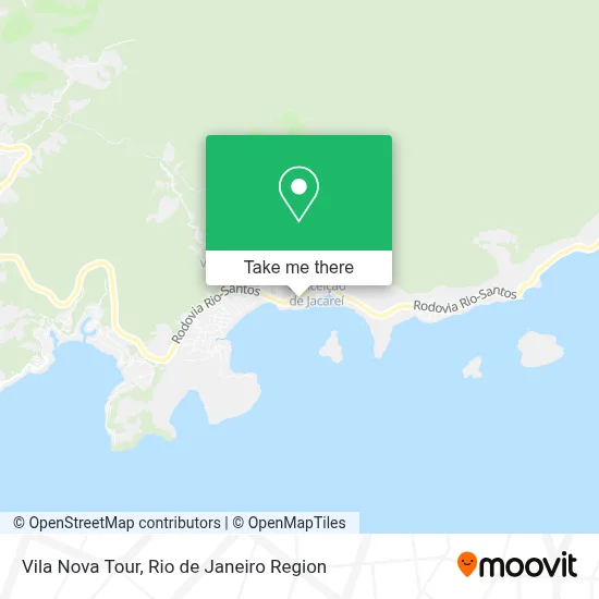 Vila Nova Tour map