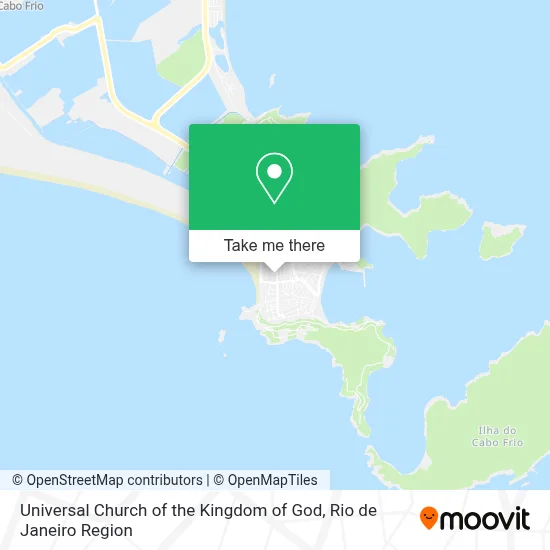 Igreja Universal Do Reino De Deus map