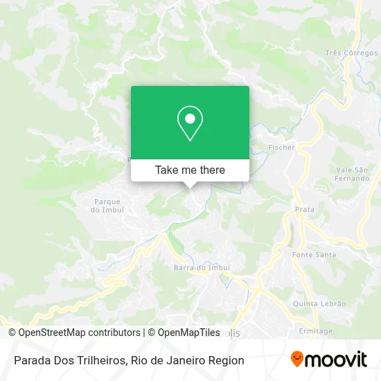 Parada Dos Trilheiros map
