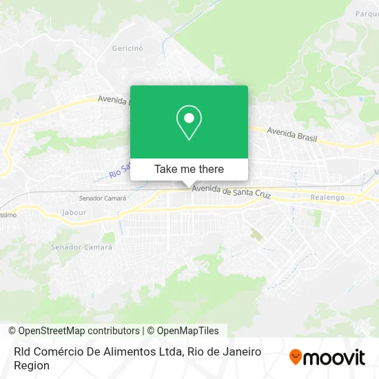 Rld Comércio De Alimentos Ltda map