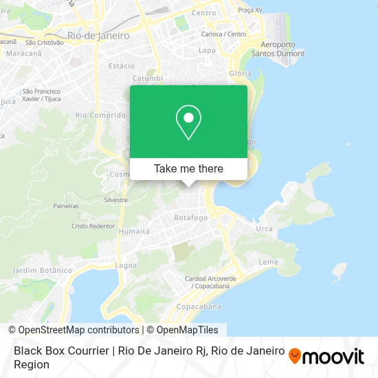 Black Box Courrier | Rio De Janeiro Rj map