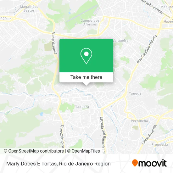 Marly Doces E Tortas map