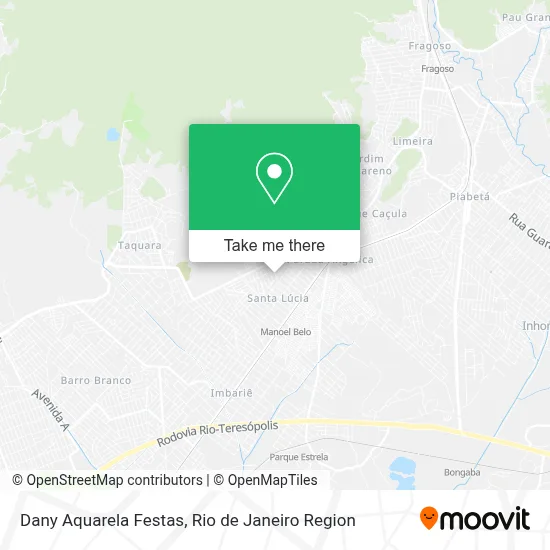 Dany Aquarela Festas map