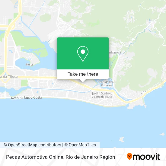 Pecas Automotiva Online map
