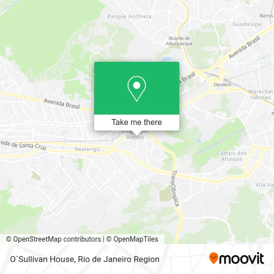 O`Sullivan House map