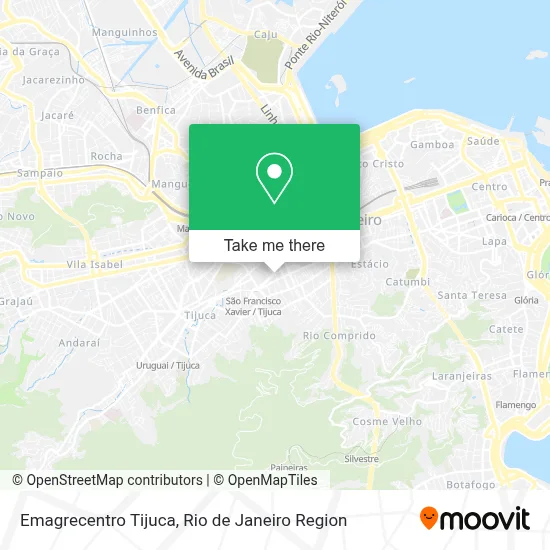 Emagrecentro Tijuca map