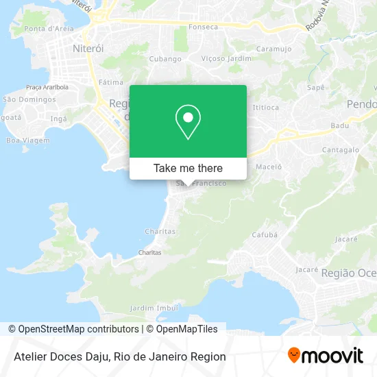 Atelier Doces Daju map