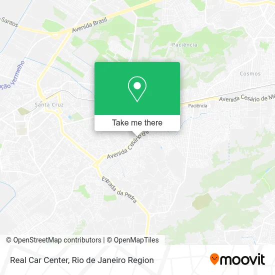 Real Car Center map