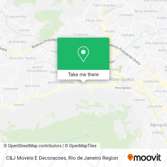 C&J Moveis E Decoracoes map