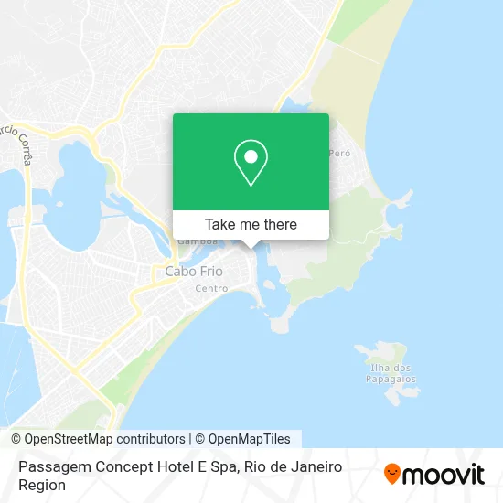 Passagem Concept Hotel E Spa map