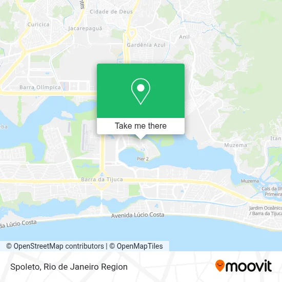 Spoleto map