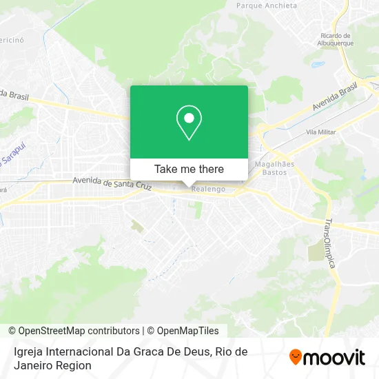 Igreja Internacional Da Graca De Deus map
