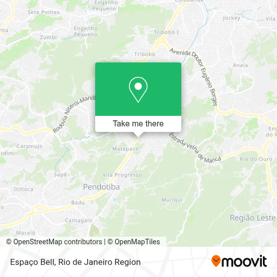 Espaço Bell map