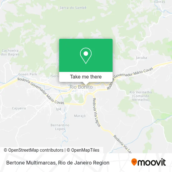 Bertone Multimarcas map