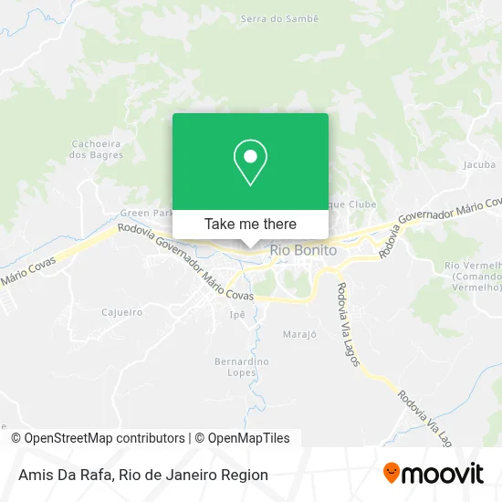 Amis Da Rafa map