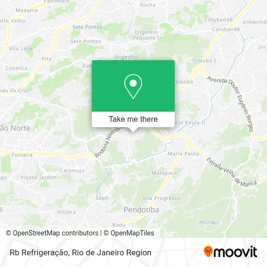Rb Refrigeração map