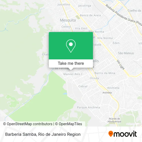 Barberia Samba map