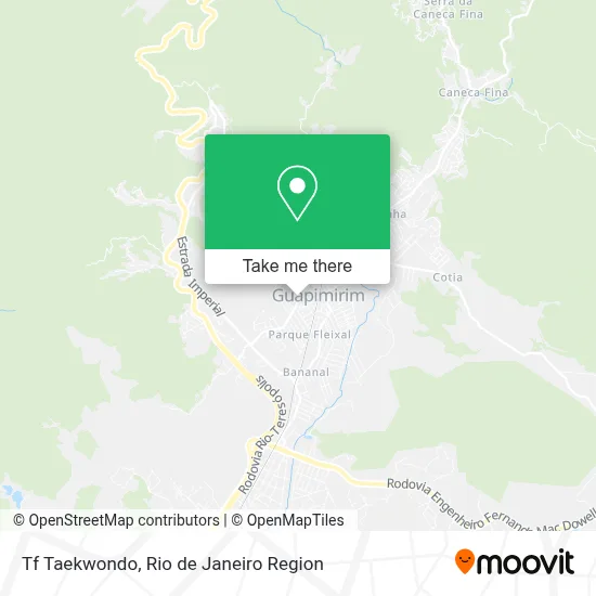 Tf Taekwondo map