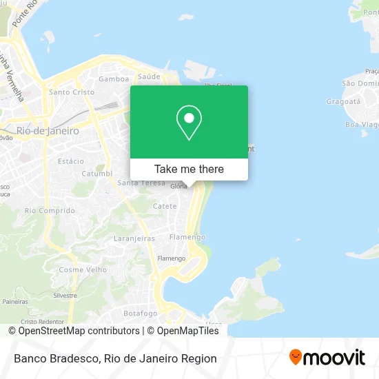 Banco Bradesco map