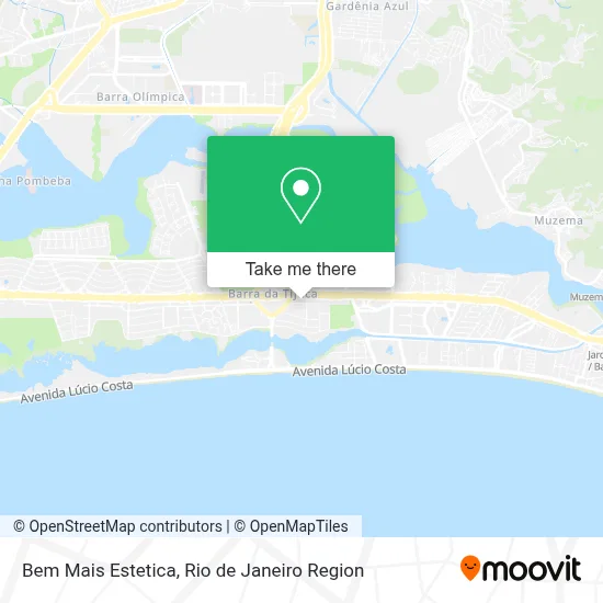 Bem Mais Estetica map