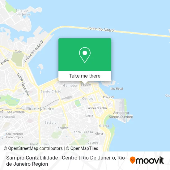 Sampro Contabilidade | Centro | Rio De Janeiro map