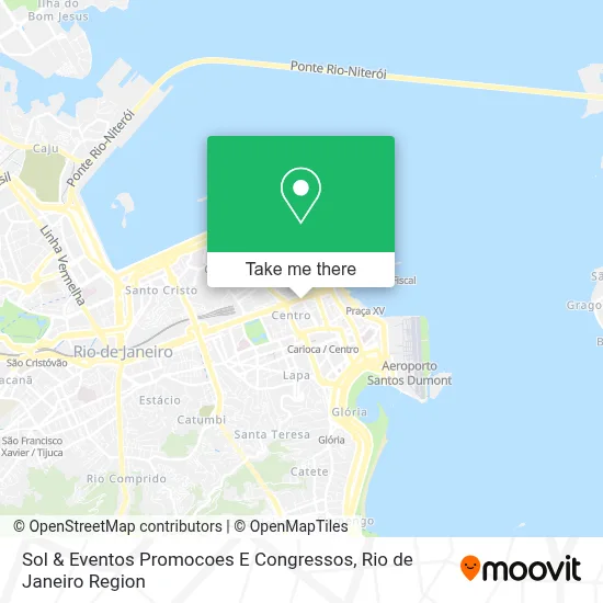 Sol & Eventos Promocoes E Congressos map