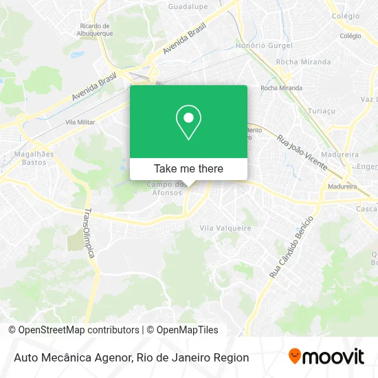 Auto Mecânica Agenor map