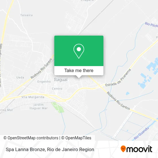Spa Lanna Bronze map