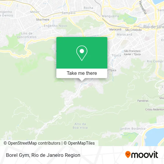Borel Gym map