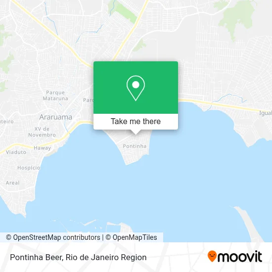 Pontinha Beer map