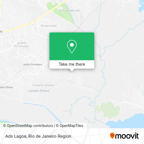 Ads Lagoa map