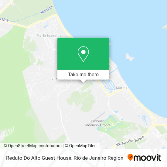 Reduto Do Alto Guest House map