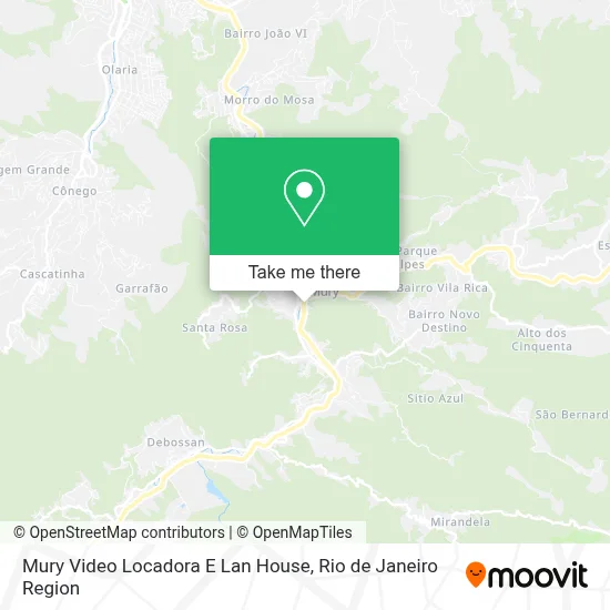 Mury Video Locadora E Lan House map