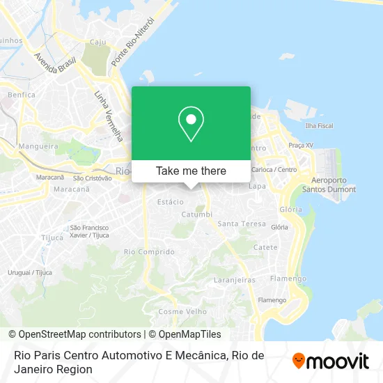 Rio Paris Centro Automotivo E Mecânica map