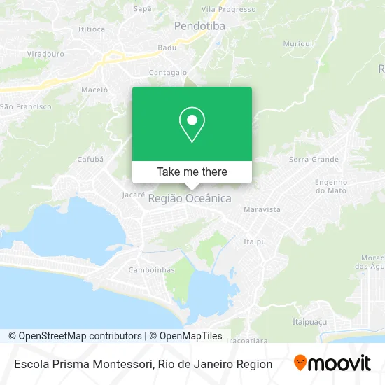 Escola Prisma Montessori map