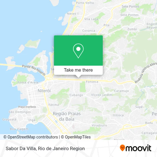 Sabor Da Villa map