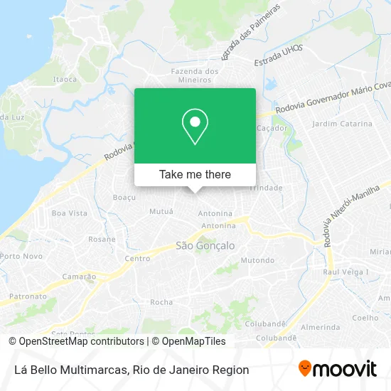 Lá Bello Multimarcas map