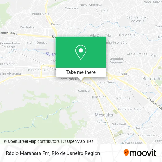 Rádio Maranata Fm map