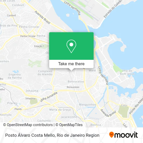 Posto Álvaro Costa Mello map