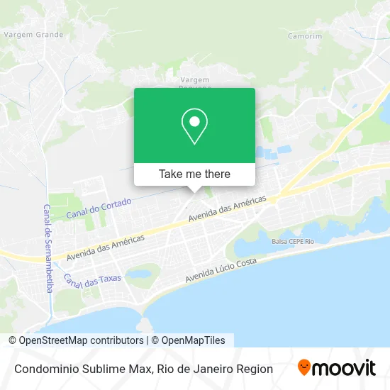 Condominio Sublime Max map