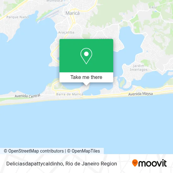 Deliciasdapattycaldinho map