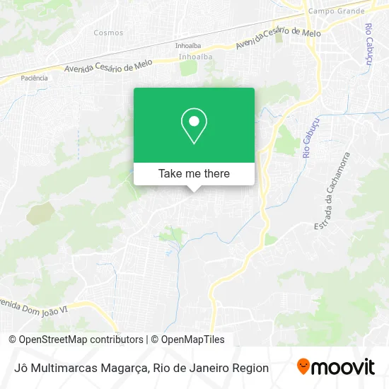 Jô Multimarcas Magarça map