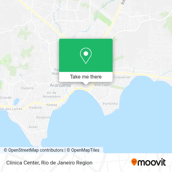 Clínica Center map