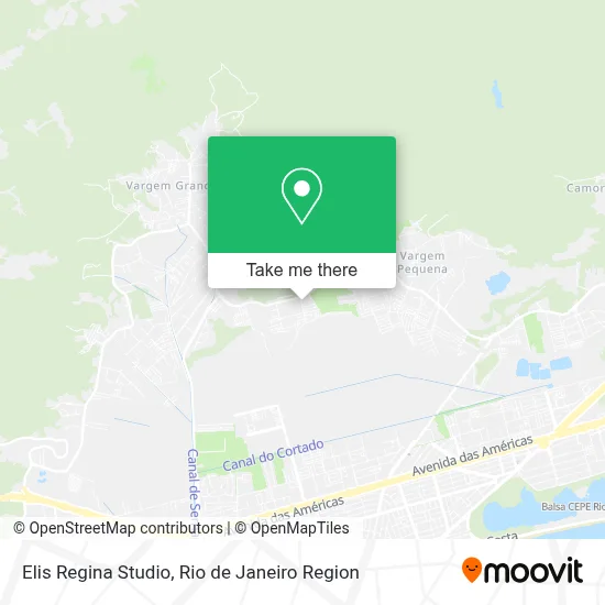 Elis Regina Studio map